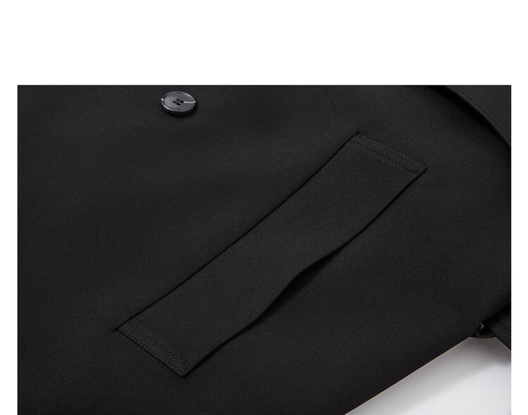 Earl Zuoer 2025 Autumn New Over-the-Knee Long Trench Coat Men's Business Casual Loose High-End Wrinkle-Resistant Non-Iron Overcoat 23