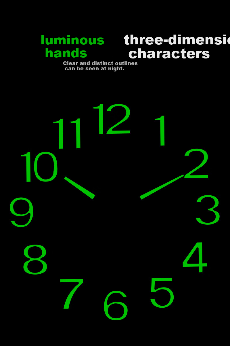 POWER Bawang Clock, Living Room Wall Clock, Simple Wall-Mounted Quartz Clock, 40cm Gold Color BW23012A 6