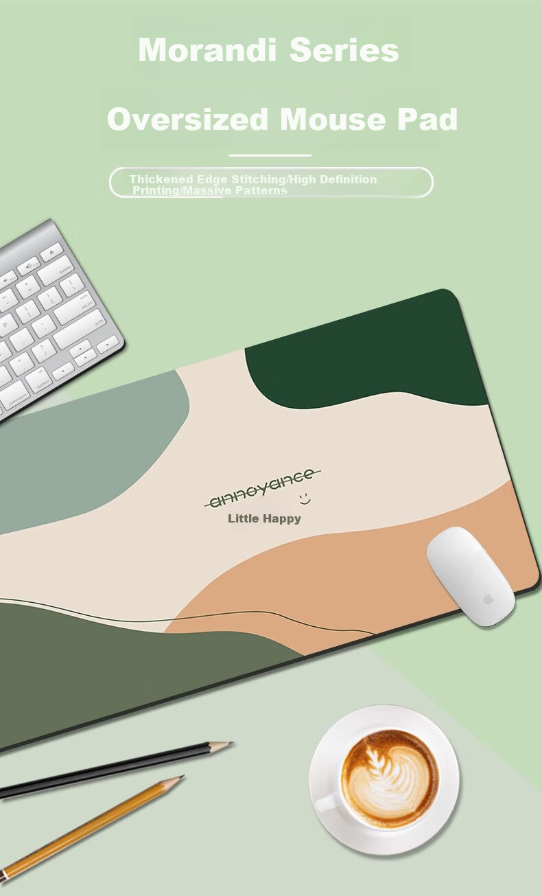 Juyingfeng Mouse Pad, Medium And Small Sizes, for Office, Home, Bed, Mobile Computer Desk, Non-Slip, Washable, Writing And Gaming Mouse Pad, 60*30cm, Ping'an Xile 3
