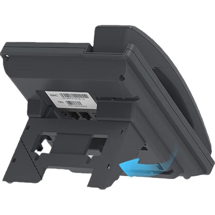 IP-телефон Yijiatong IP301, черный, с Gigabit Ethernet, 2 SIP-аккаунта, возможность настенного крепления