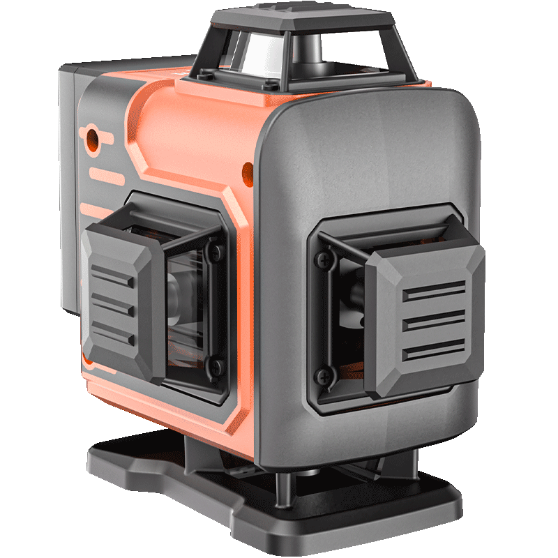 Dongcheng 12-Line Dual Power Laser Level DTX4V-12DE2 High-Precision Auto-Leveling Strong Light Infrared Battery x2