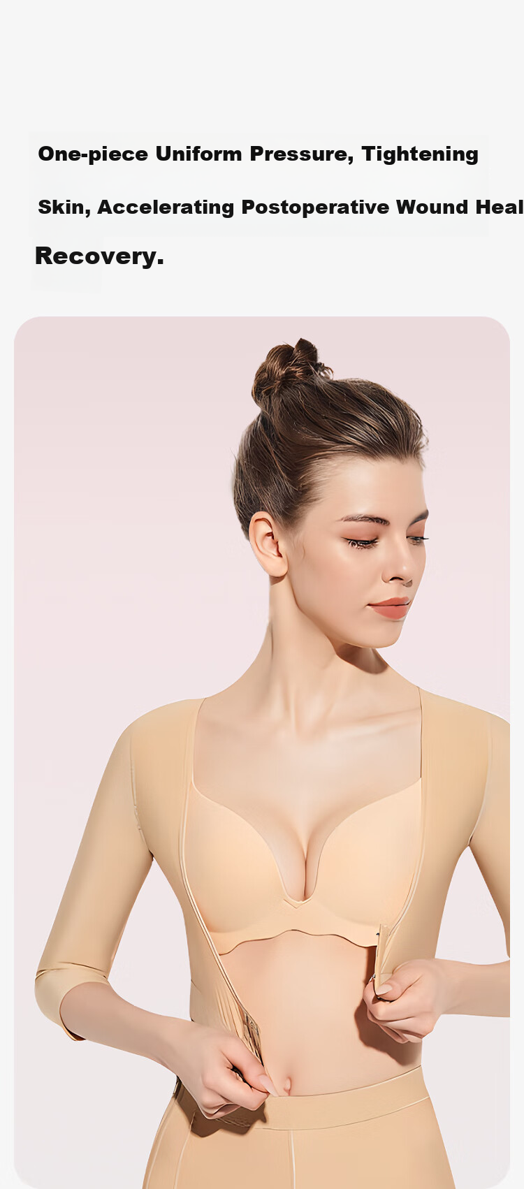 Livex Arm Lifting Post-Surgery Recovery Shaping Garment, Fat-Reducing And Shaping Clothing for Women, Side Support for Breast And Chest, Body-Shaping Underwear, Shoulder And Arm Sleeves 3