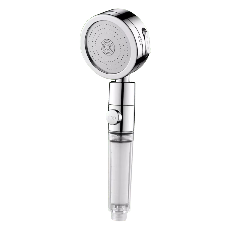 JROR Germany Portable Pressurized Shower Head Single Spray Travel Filtered Showerhead Bathroom Bath Shower Device