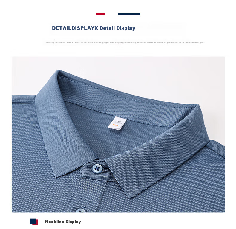 U.S. POLO ASSN. Men's Summer Business Casual Short-Sleeve Mulberry Silk Cool-Touch T-Shirt Top, Father's Day Navy Blue XL 16