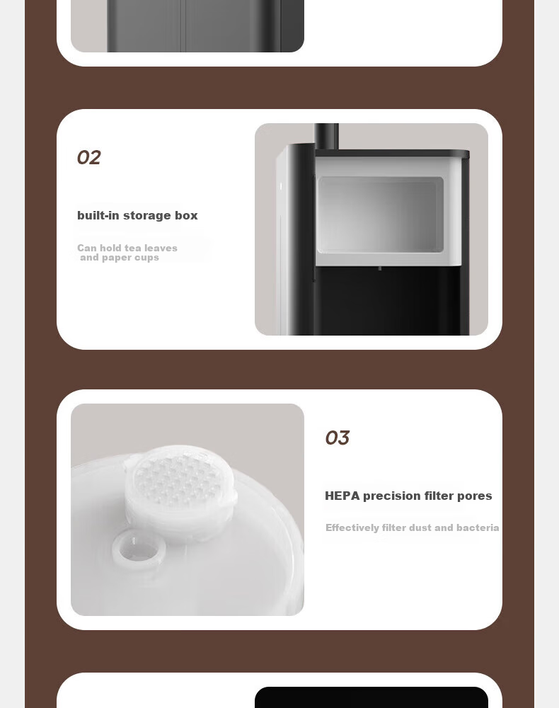 PHILIPS Tea Bar Machine, Home Upright Water Dispenser, High-End Smart Instant Hot Water Dispenser for Living Room And Office, Fully Automatic Water Filling, Rapid Heating, Suitable for Annual Meetings And Procurement ADD8141/93 18