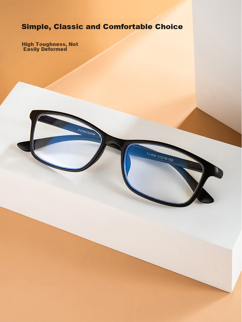 Fushikang Reading Glasses for Men, Anti-Blue Light, High Definition, Ultra-Light, for Middle-Aged And Elderly Men, Presbyopic Glasses TJ009 Black +300 Degrees 5