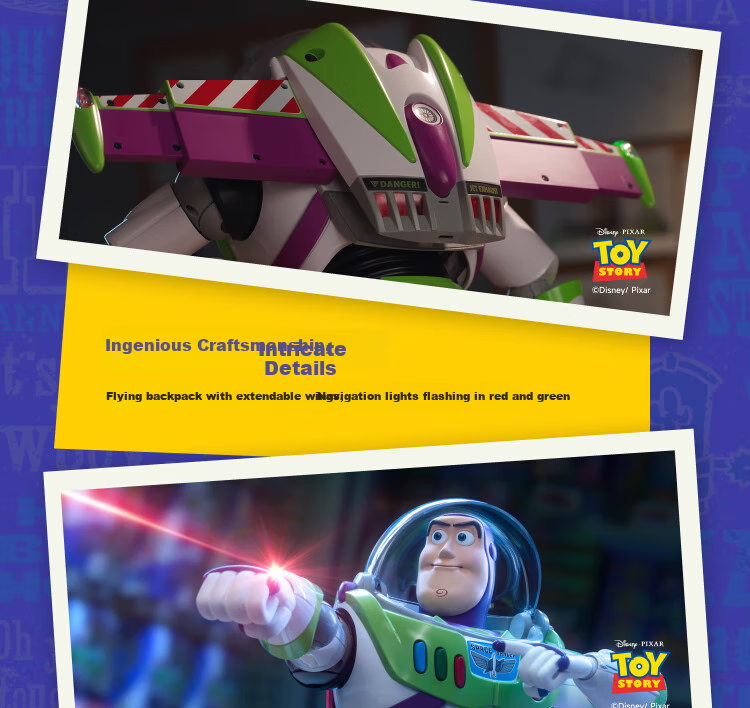Lesenjiqiren Robosen Disney Toy Story 5 Official Merchandise, AI Artificial Intelligence Robot, Gift for Adults And Childre 5