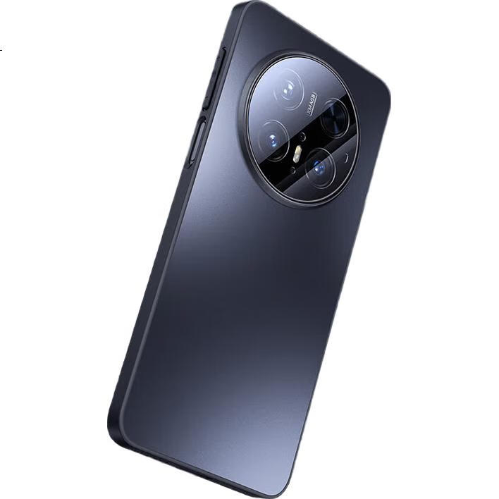 Чехол Mofei для Huawei Mate 70 Pro, противоударный, силиконовый, с защитой от отпечатков пальцев, черный