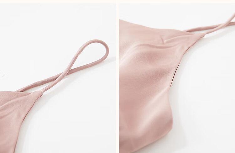 Dme [Glossy Satin Spaghetti Strap Dress], Elegant X-Shaped Spaghetti Strap Midi Dress for Women, Spring And Summer 5