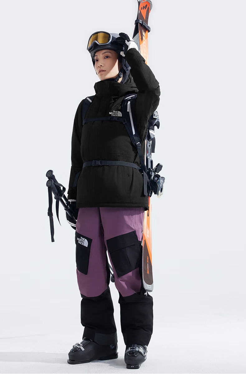The North Face Women's Waterproof Breathable Ski Jacket 7WYK Black/4H0 XS 5