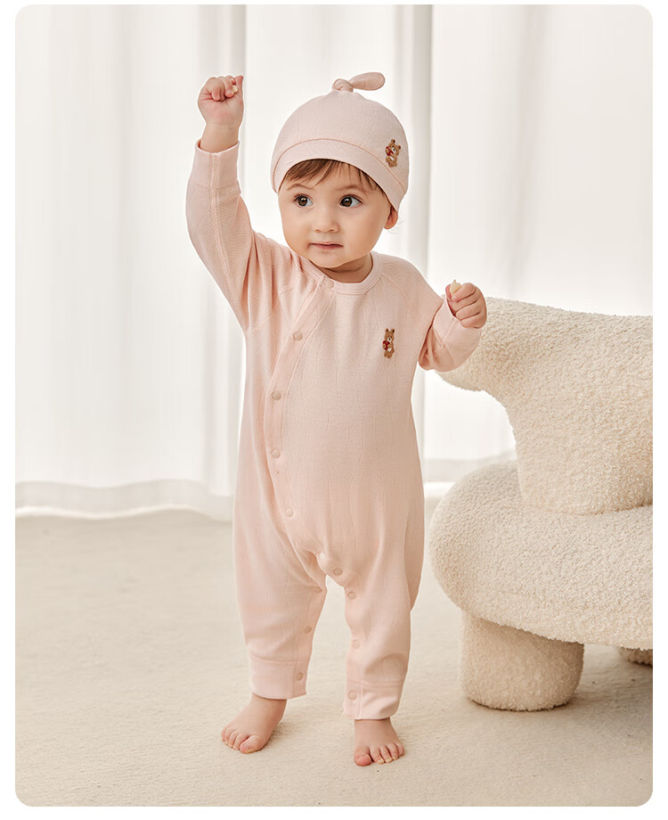 Weishi Muni Baby Romper Spring and Autumn Infant Clothing Pajamas Toddler Jumpsuit Autumn Wear 14