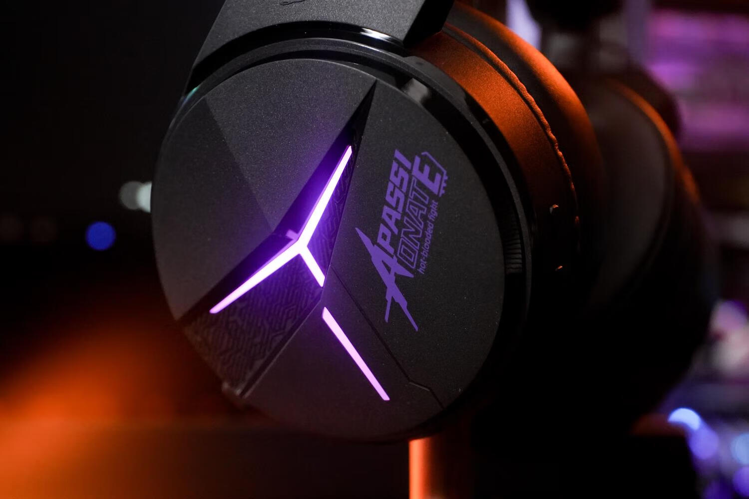 Taidu THS319 Extreme Electric 2.4G Wireless Bluetooth Wired 7.1 Virtual Surround Sound Four-Mode Over-Ear Gaming Headset Black Purple 15