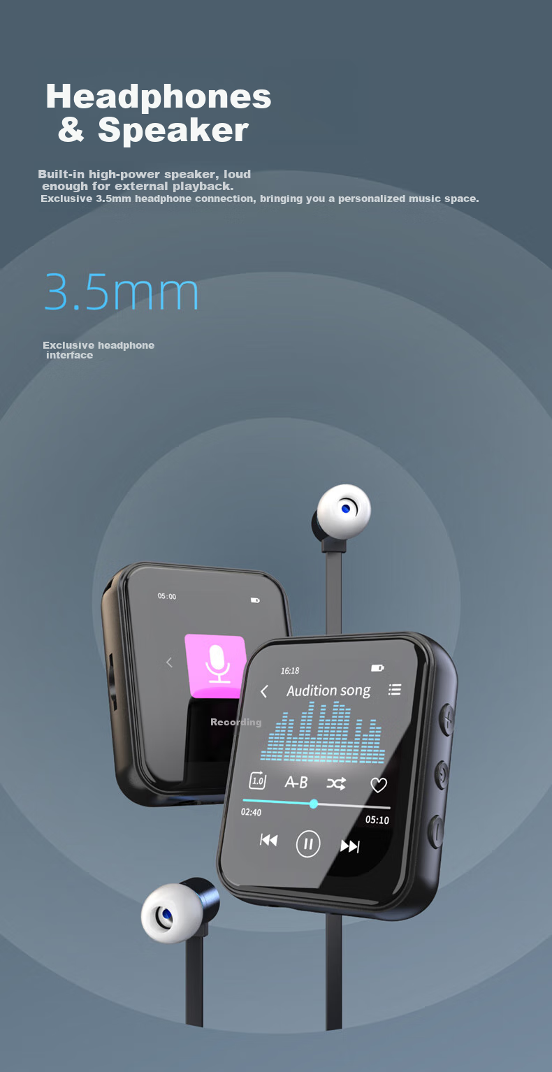 PHILIPS SA3620 MP3 Player, Portable for Sports, High School Student-Specific Lossless Music Player, 32GB 8