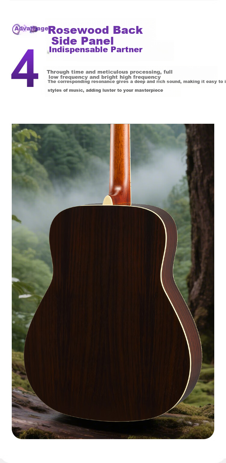 YAMAHA FGX830C Acoustic-Electric Solid Wood Top Guitar, Beginner Folk Guitar, Cutaway Guitar, 41-Inch Natural Wood Color 6