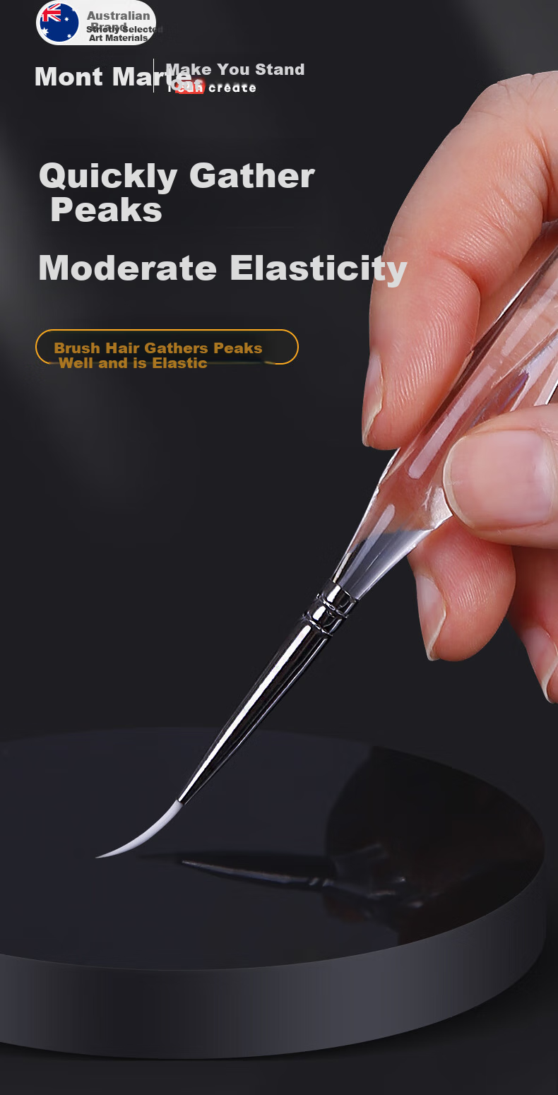 Mont Marte Line Drawing Pens, Set of 11, Complete Set of Drawing Pens, Line Pens for Digital Oil Painting, Outlining Pens, Border Pens, Sketching Pens, BMHS0056 Art Supplies for Sketching And Art Educatio 4