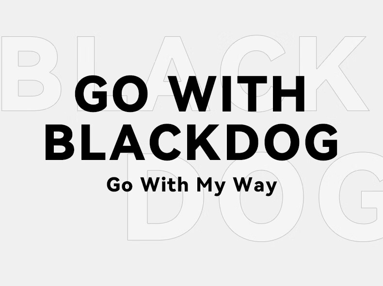 Black Dog Rear Door Camping Trailer Pet Stroller 240kg Load Capacity 22