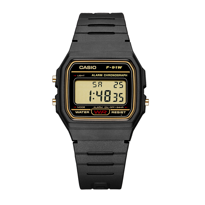 Casio Casio F-91W Watch for Men And Women, Retro Small Square Student Watch F-91WG