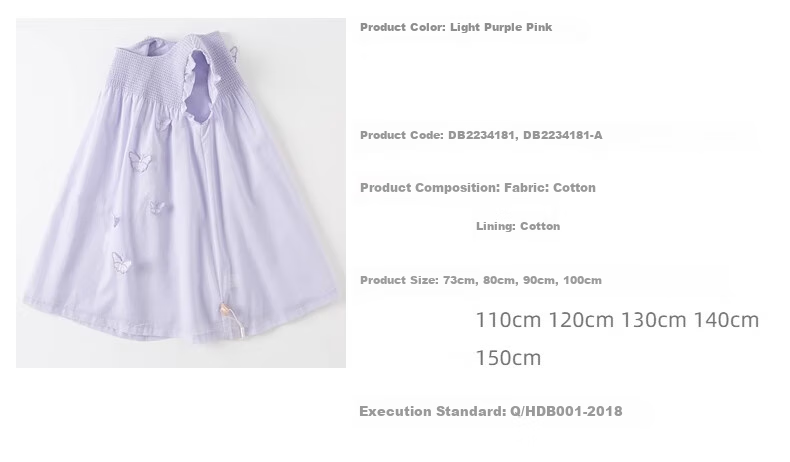 DAVE & BELLA Girls' Dress, Children's Summer Dress, Baby Cotton Princess Dress, 3D Butterfly Skirt, Kids' Clothing 2