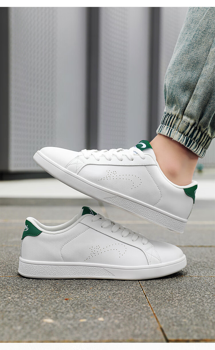 Guirenniao Canvas Shoes, Couple's Casual Shoes, Summer Women's Shoes, Versatile Sports Sneakers, White Men's Shoes, White/red, Women's Size 38 18