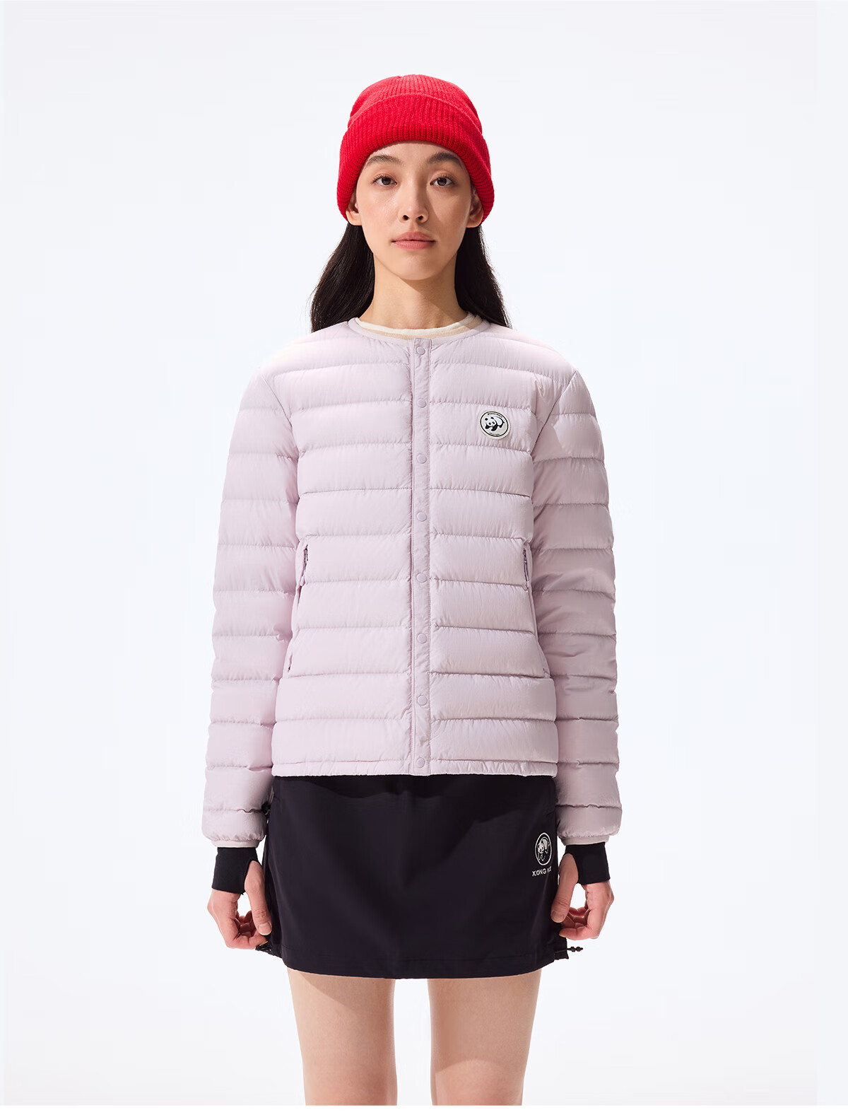 Panda Camel Series Lightweight Down Jacket Unisex 90% Duck Down Winter New Inner Layer Thin Coat 7251, M 9