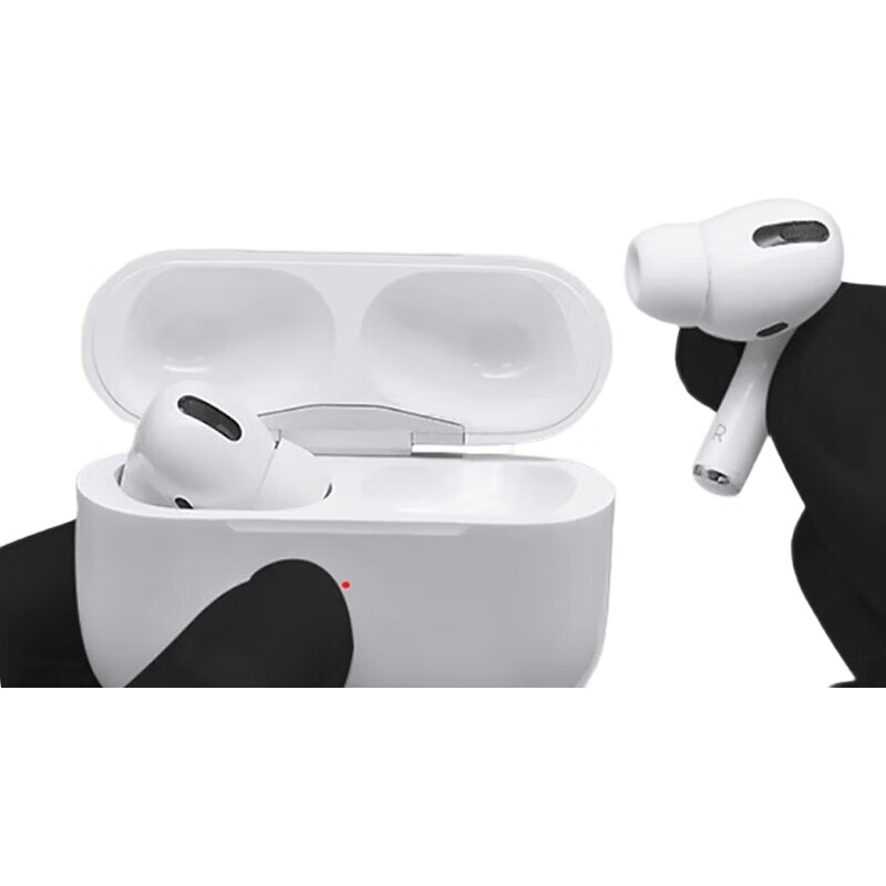 Masentek Насадки для наушников ES10, 4 пары, силиконовые, для Apple AirPods Pro 1/2, с шумоподавлением, маленький размер
