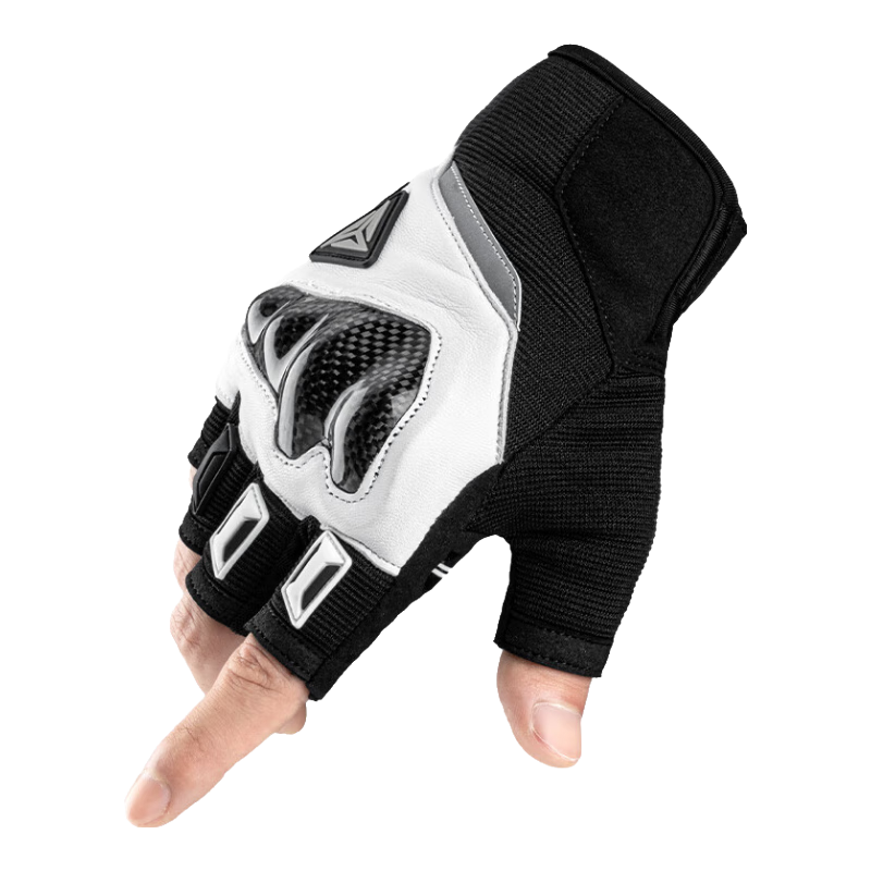 MOTOWOLF Motorcycle Riding Gloves Summer Breathable Carbon Fiber Protective Shell Unisex Anti-Fall Four Seasons Biker Gear