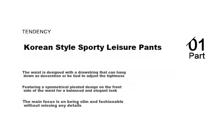 Dme [Straight-Leg Casual Pants] Spring 2023 Korean-Style Relaxed Fit Slimming Casual Trousers for Wome 5
