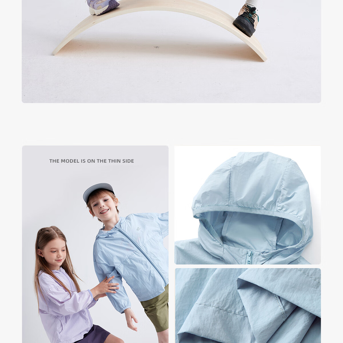 Gulu Diary Kids Sunscreen Jacket 2025 Summer Lightweight Breathable Skin Jacket Outerwear Boys Girls Sun Protection Casual Breathable Top 21