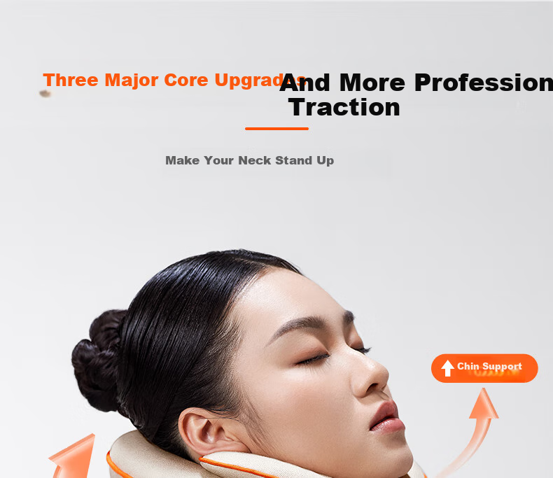 Keepfit Cervical Traction Device, Home Inflatable Neck Support, Massage Corrector, Neck Pillow, Spine Airbag Support, Fixed Neck Protector, Chin Rest, BI Mid-Autumn Festival Gift for Parents 7