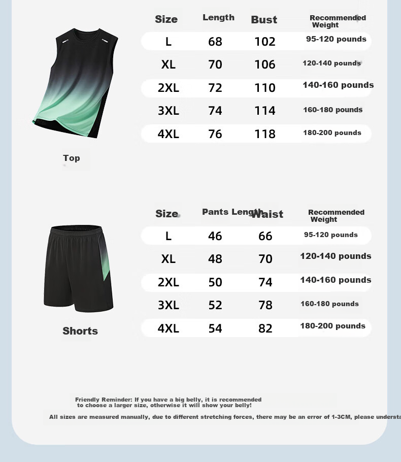 VICTORIATOURIST Men's Sports Set, Indoor Fitness Wear, Sports Tank Top, Ice Silk Quick-Dry Shirt, Running Basketball Training T-Shirt Equipment 8