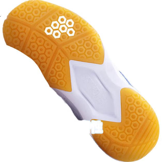 Детские кроссовки для бадминтона YONEX SHB101J, белые с синим, размер 35