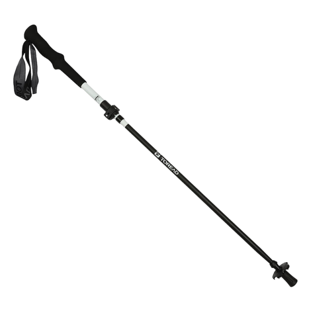 TOREAD Kana Mountain Trekking Pole, 3K Carbon Fiber Outdoor Equipment, 5-Section Foldable Telescopic Climbing Poles, Pine Gree