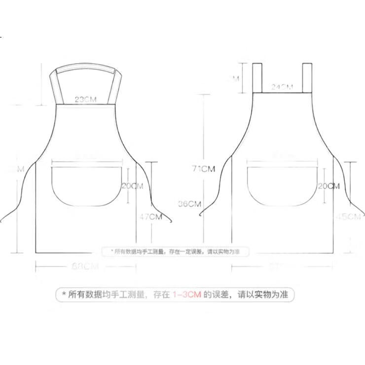 Фартук Jingmao, летний легкий, водонепроницаемый и маслостойкий, моющийся, утолщенный, унисекс