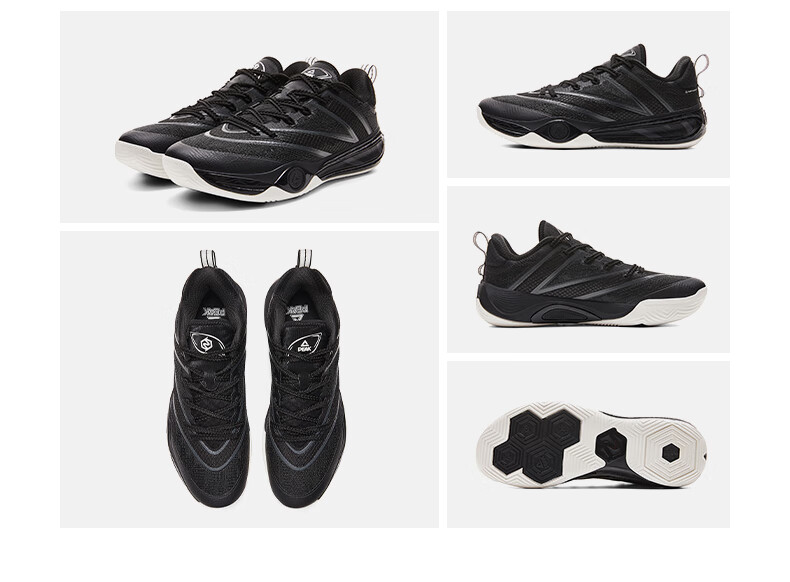 PEAK Challenger 3.0 Basketball Shoes Men's Autumn Professional Shock Absorption Anti-slip Sports Shoes DA540031 37