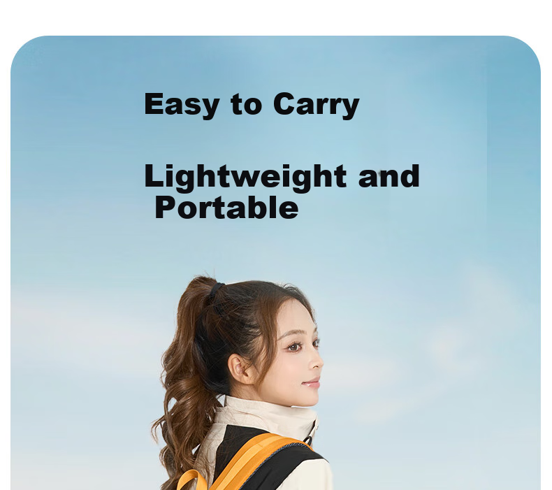 SNOOPY Outdoor Hiking Backpack for Women And Men, Lightweight Travel Backpack with Large Capacity, Orange 2