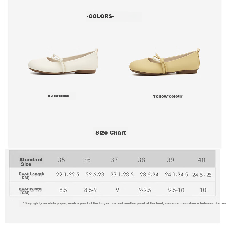 DAPHNE Fairy-Style Gentle Women's Flats, Soft Sole Mary Jane Shoes, Evening Shoes for Women 4623101127 Yellow 41 5