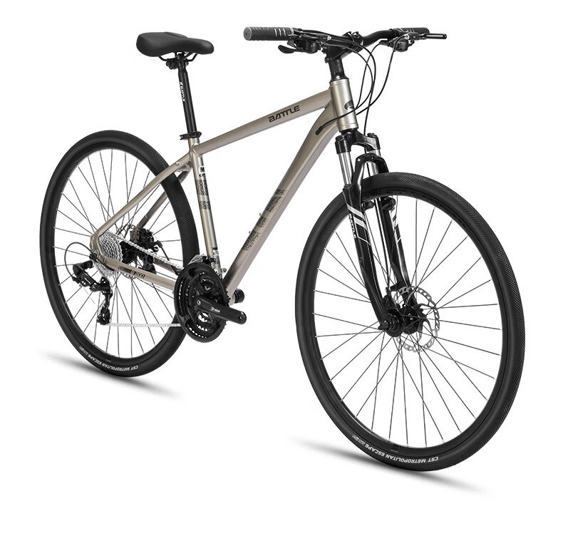 BATTLE Aluminum Alloy Road Bike with Internal Cable Routing, 700c Shimano 27-Speed, for Adult Men And Women, Students, Teenagers, Racing Bike 17