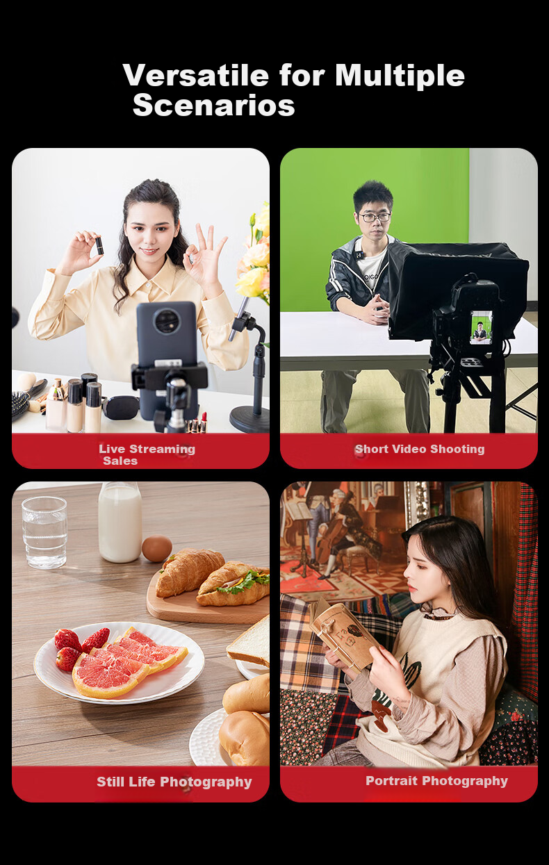 Hakutatz XL-200W Softbox Kit, Live Streaming Fill Light, Professional Photography Lighting, Continuous Soft Sunlight Lamp, Children's Photo And Video Portrait Light, Streamer Clothing Light Box Equipment 3