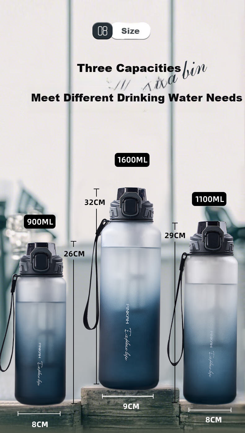 CICA Tea Infuser Cold Brew Cup for Men, Tritan Large Capacity Water Bottle, Outdoor Sports Thermos Flask for Summer 10