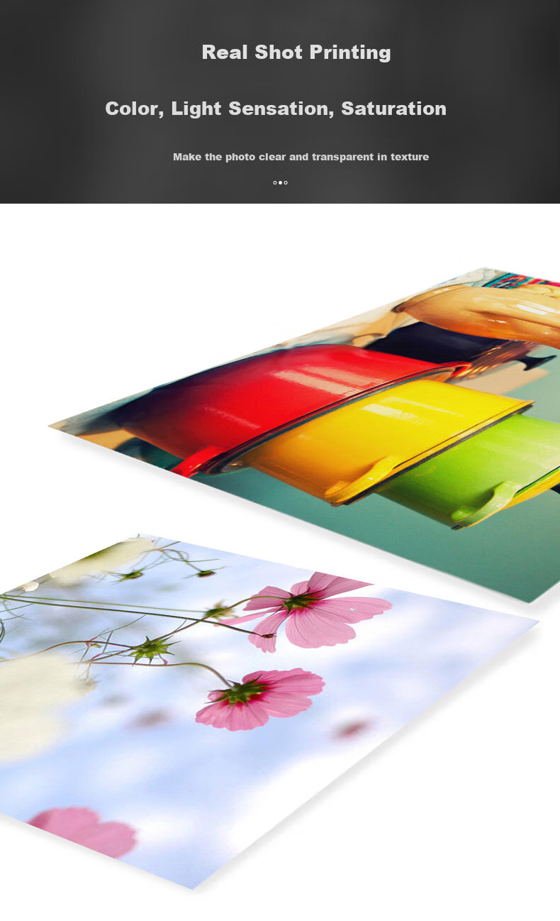 Elifo RC Photo Paper High Gloss Waterproof Inkjet Printing RC Photo Paper, 260g Photo Paper, RC Photo Paper Glossy A4-30 Sheets 6