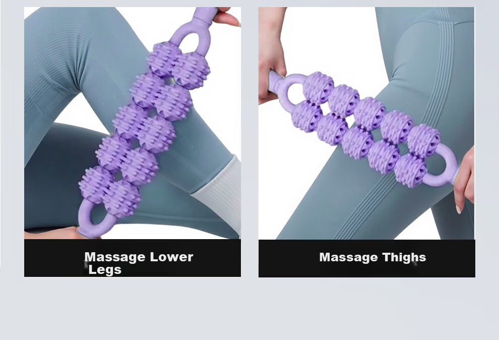 ANTA 24-Roll Massage Roller for Muscle Relaxation, Leg Massager, Yoga Roller, Professional Leg Slimming Foam Roller 13