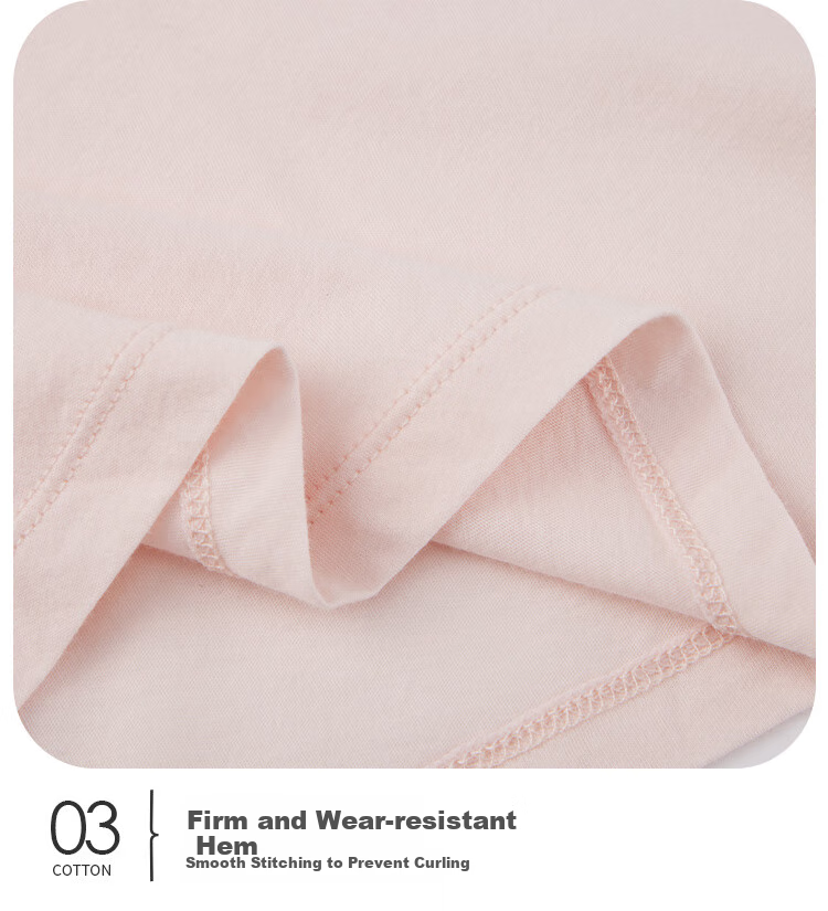 Yiershuang [60 Pieces 100% Pure Cotton] Women's Undershirt Short Sleeve Round Neck All-Cotton Soft Comfortable Base Shirt Pajama T-Shirt 12