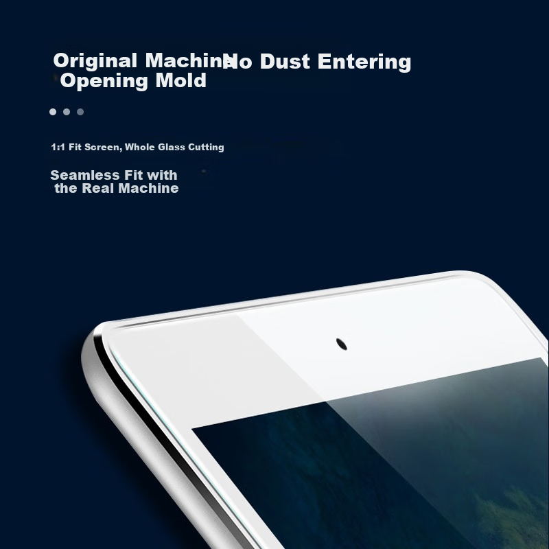 Jiangming Tempered Glass Screen Protector for Apple IPad Mini 2, Mini 7.9 Inch Tablet, Anti-Drop Anti-Scratch HD Anti-Fingerprint Scratch-Resistant Protective Film