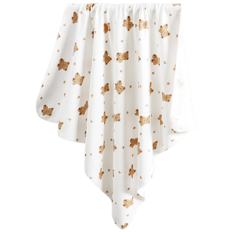 Yishengxiangbao Infant Swaddle Blanket, Maternity Ward Swaddling Cloth, All-Season Wrap, Coverlet, Anti-Startle, 85cm