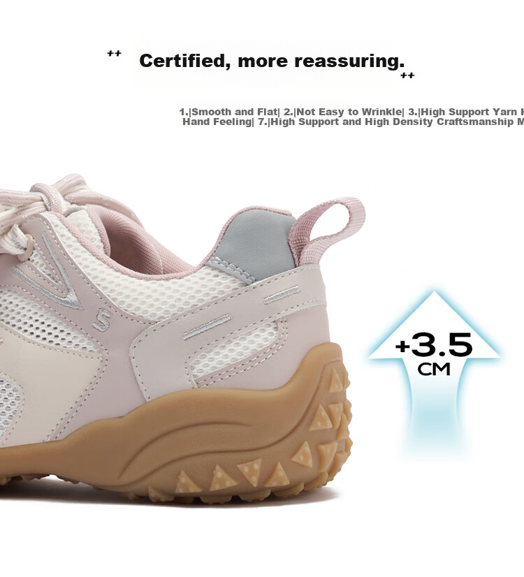 Josiny [Celebrity Style] Dexun Women's Shoes, Spring And Autumn Fashion Sneakers, Soft-Soled Round-Toe Casual Shoes, Gray-Blue, Size 37 16