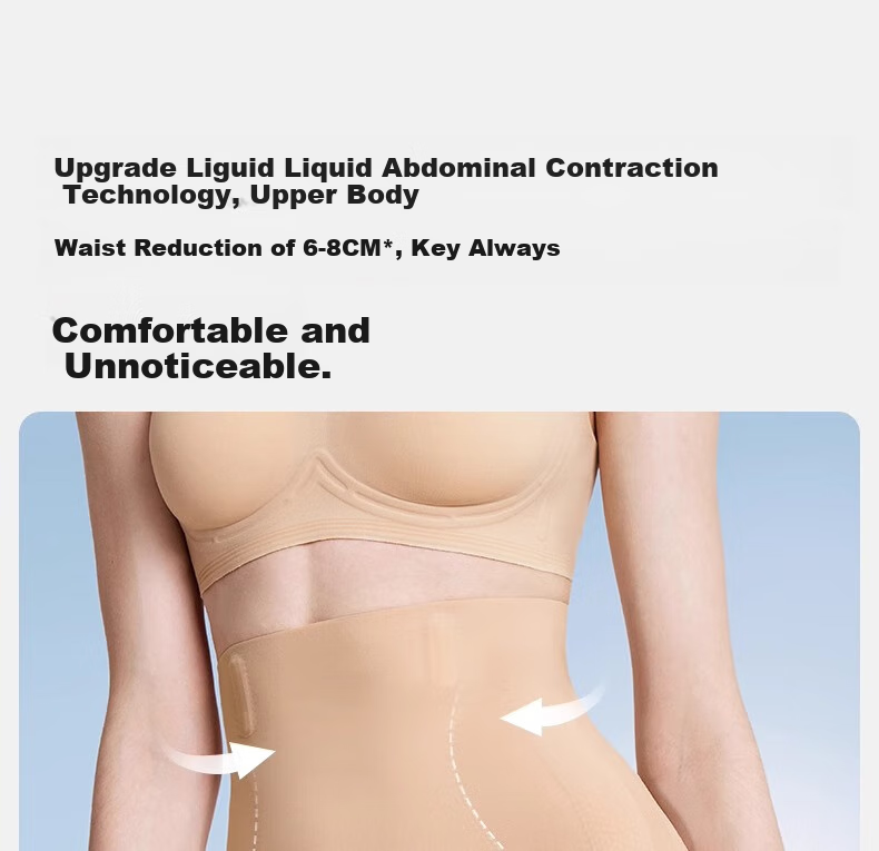 Caramella Shapewear Panties, Butt-Lifting, Waist-Cinching, Seamless, High-Waisted, Slimming, Body-Shaping, Underwear for Women, Tummy Control Pants, Black, L 3