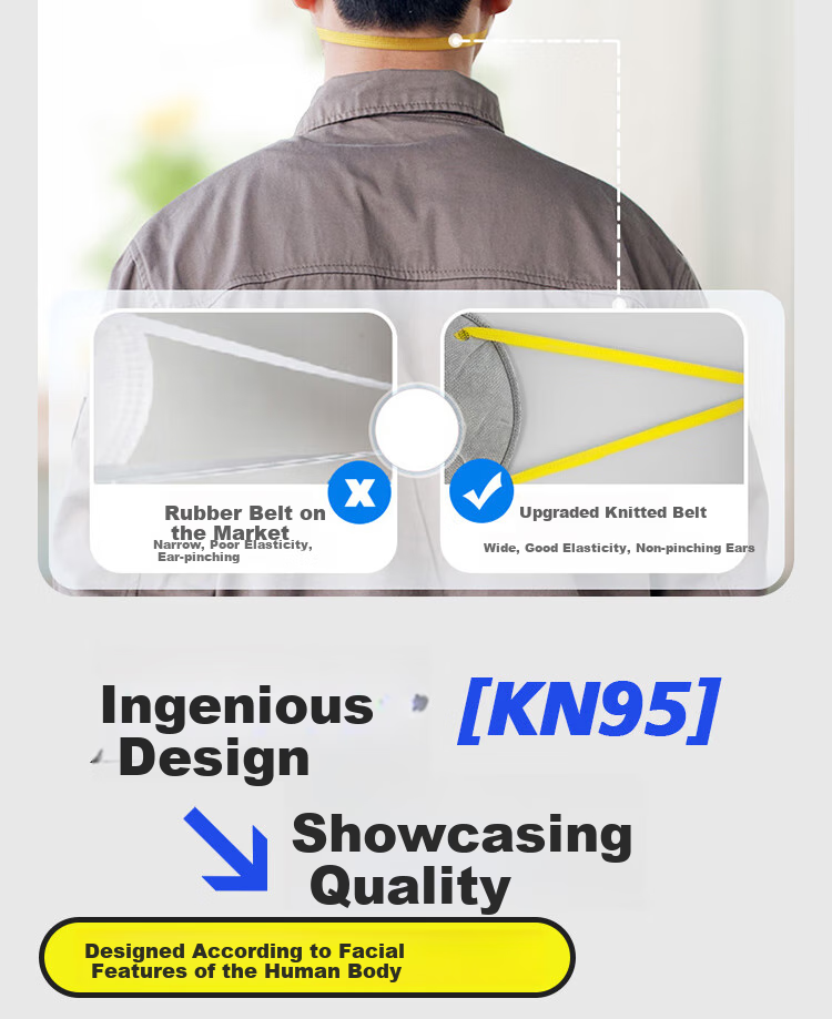 Aokyun N95 Dustproof Mask Industrial Heavy Dust Cup-Shaped Fully Sealed KN95 with Activated Carbon Formaldehyde Odor Protection Welding Grinding Mining Valve Breathable Headband 10-Pack AKY0325 12