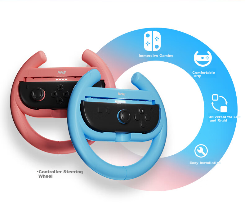 Liangzhi Compatible with Nintendo Switch Joy-Con Controller, Specialized for Switch 2, Blue And Orange Color, NS2 Dedicated Motion Sensor Accessory L1081 2