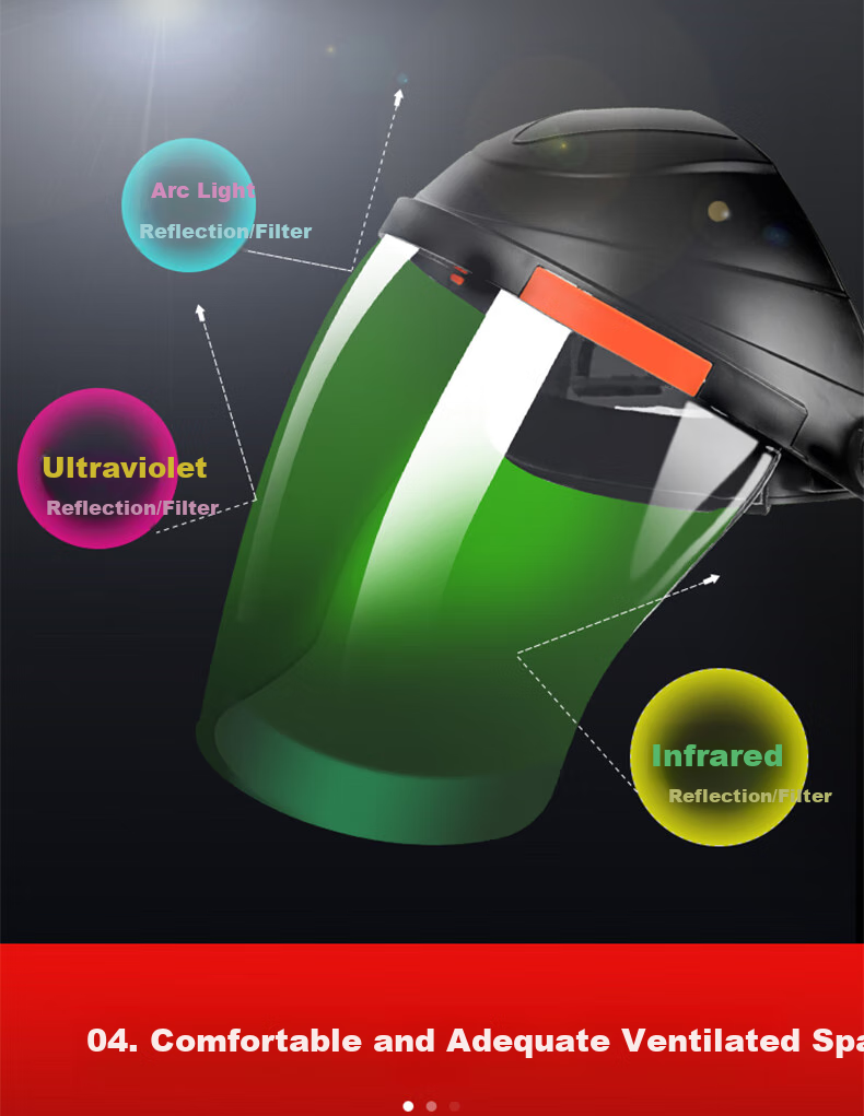 Laihui Head-Mounted Welding Helmet, Face Protection against Strong Light And Eye Strain, Specialized Protective Mask for Welders LH417-1 (Beijing Warehouse Delivery) 7