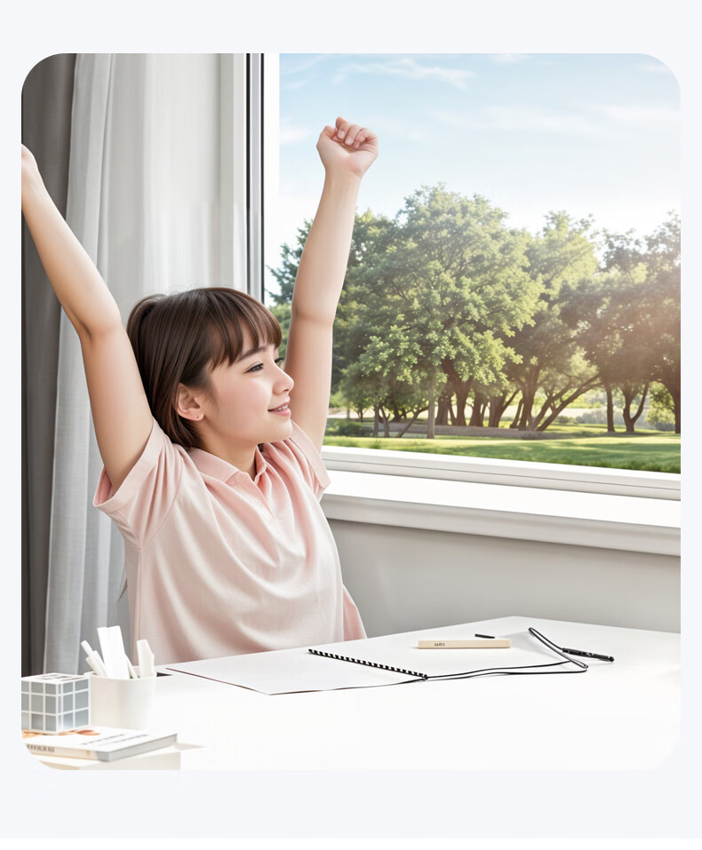 MICOE Full-Spectrum Eye-Protection LED Ceiling Light for Bedroom, Modern Minimalist Ultra-Thin Super Bright LED Children's Room Lighting Fixture 9